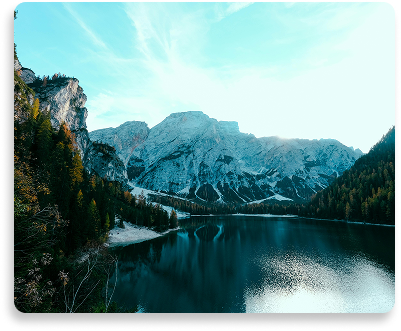 Foto de uma montanha